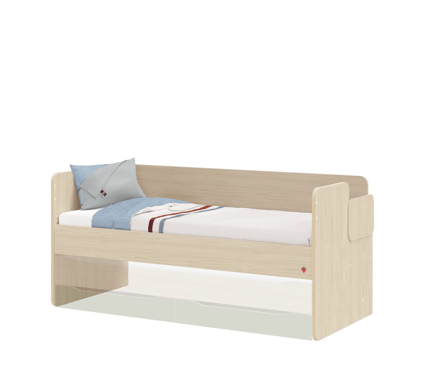 Studio krevat i siperm Natyral (90x200 Cm)