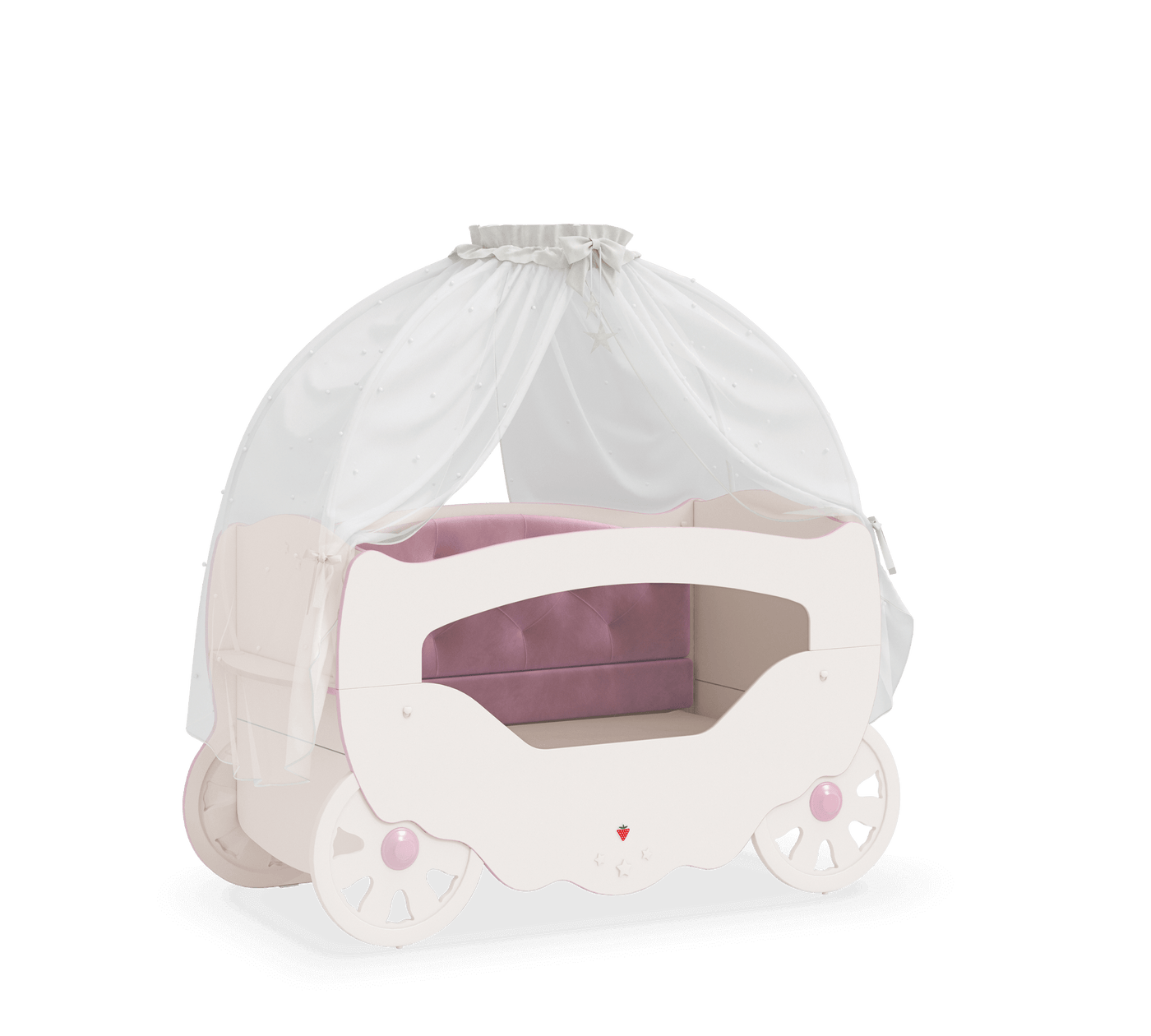 Princess krevat  për Bebe (70x130 cm)