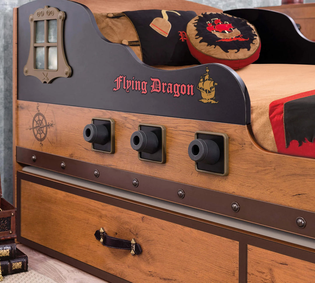 Krevat Pirate (S-90x190 cm)