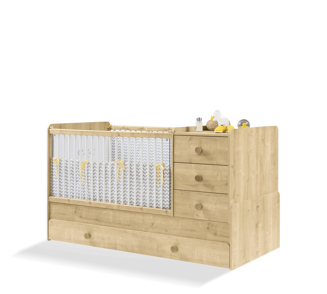 Baby Mocha - Krevat bebe i transformueshem (80x180 Cm)