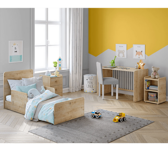 Baby Mocha Krevat Bebi me tundje dhe i transformueshem (70x115-70x160 cm)