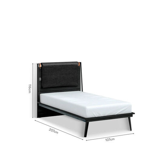 Krevat Dark Metal Line
