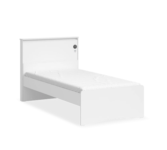 White Krevat 120x200
