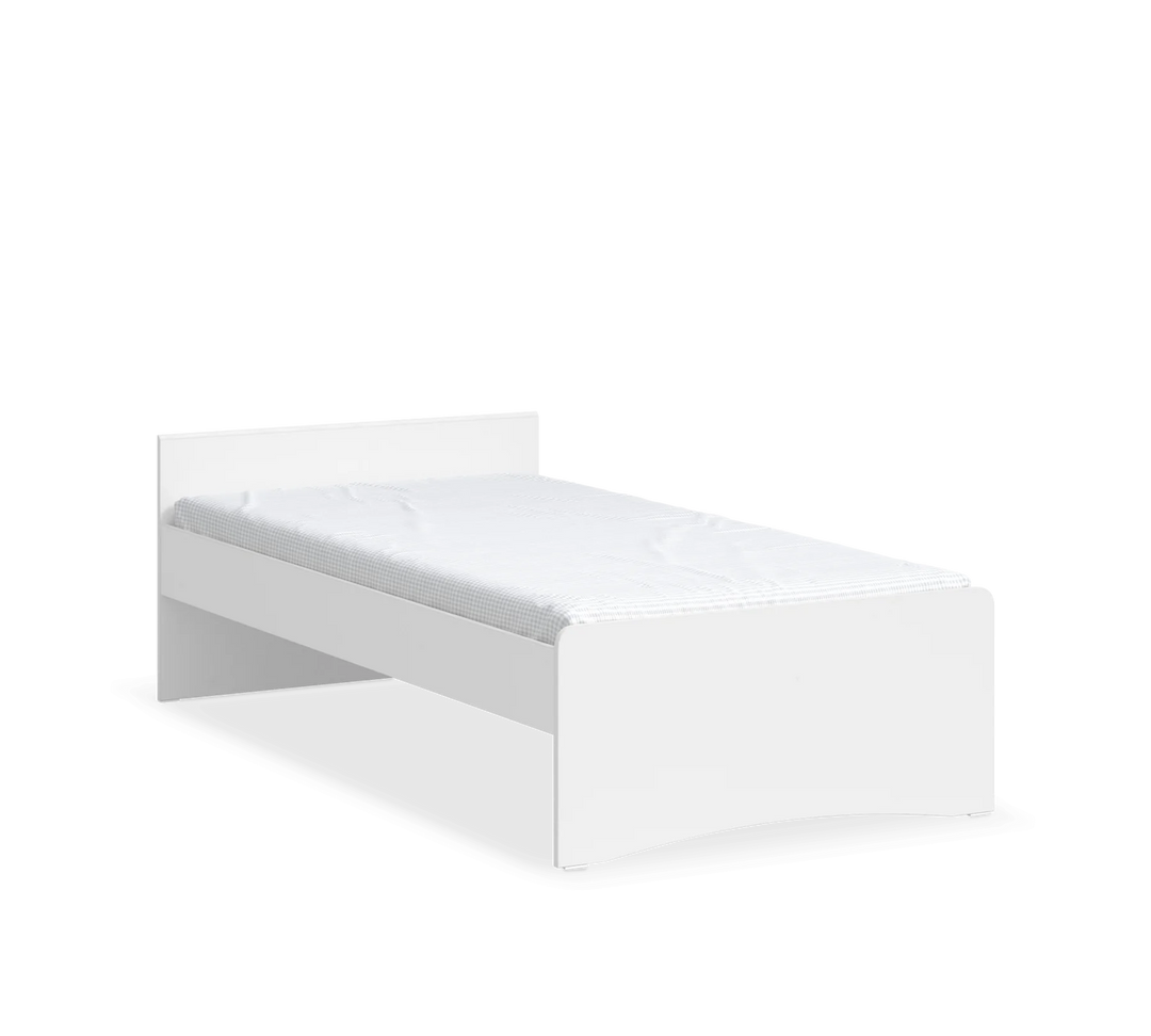 White Krevat 100x200
