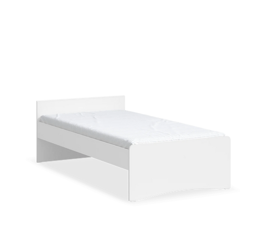White Krevat 100x200