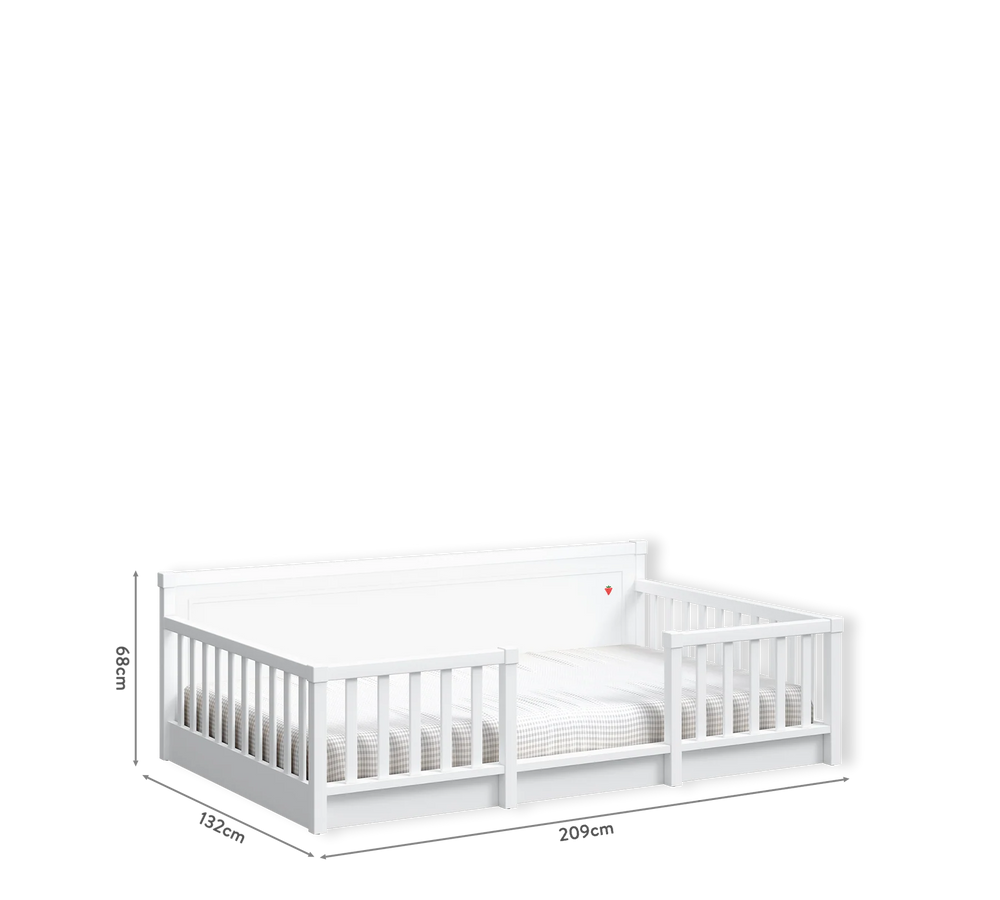 Montes White krevat daybed  (120x200 cm)