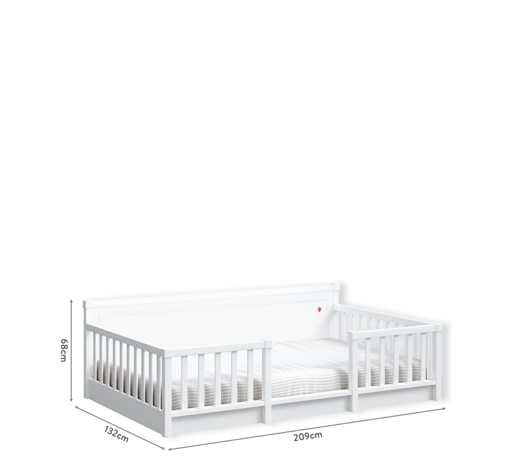 Montes White krevat daybed  (120x200 cm)