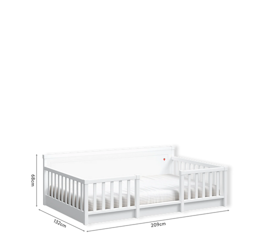 Montes White krevat daybed  (120x200 cm)