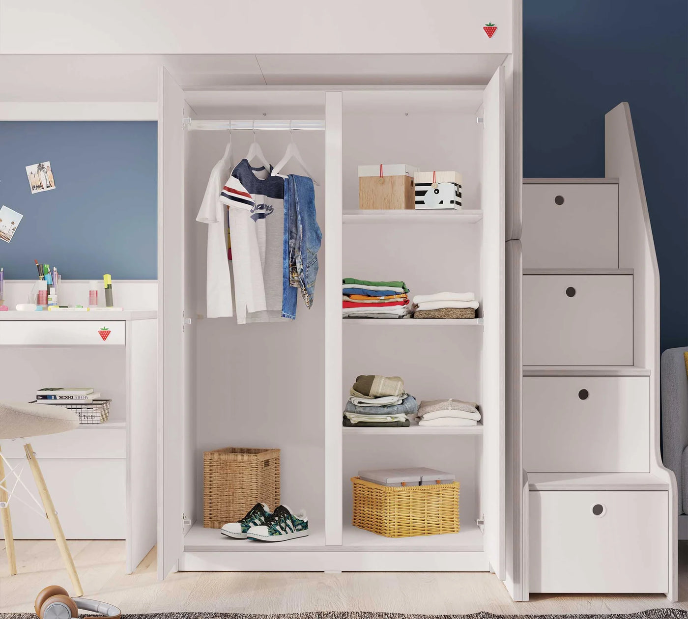 Studio Garderobe e bardhe