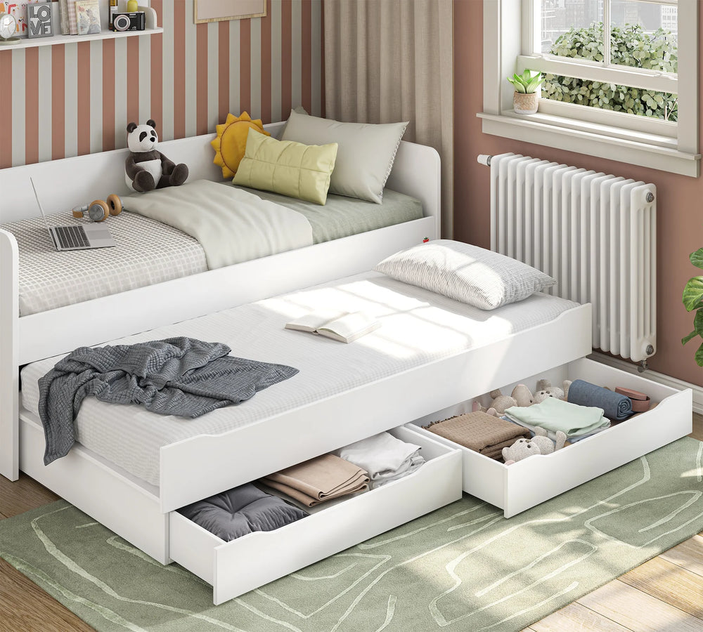 Krevat Studio i bardhe (90x200 cm)
