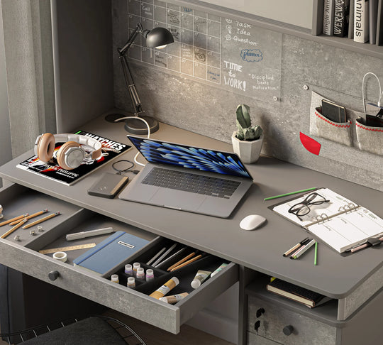 Space Gray – Tavolinë e Gjerë Studimi