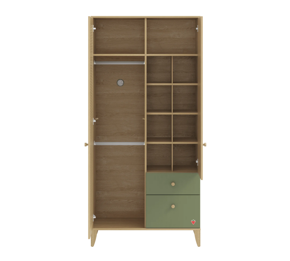 Garderobe me 2 dyer Loof