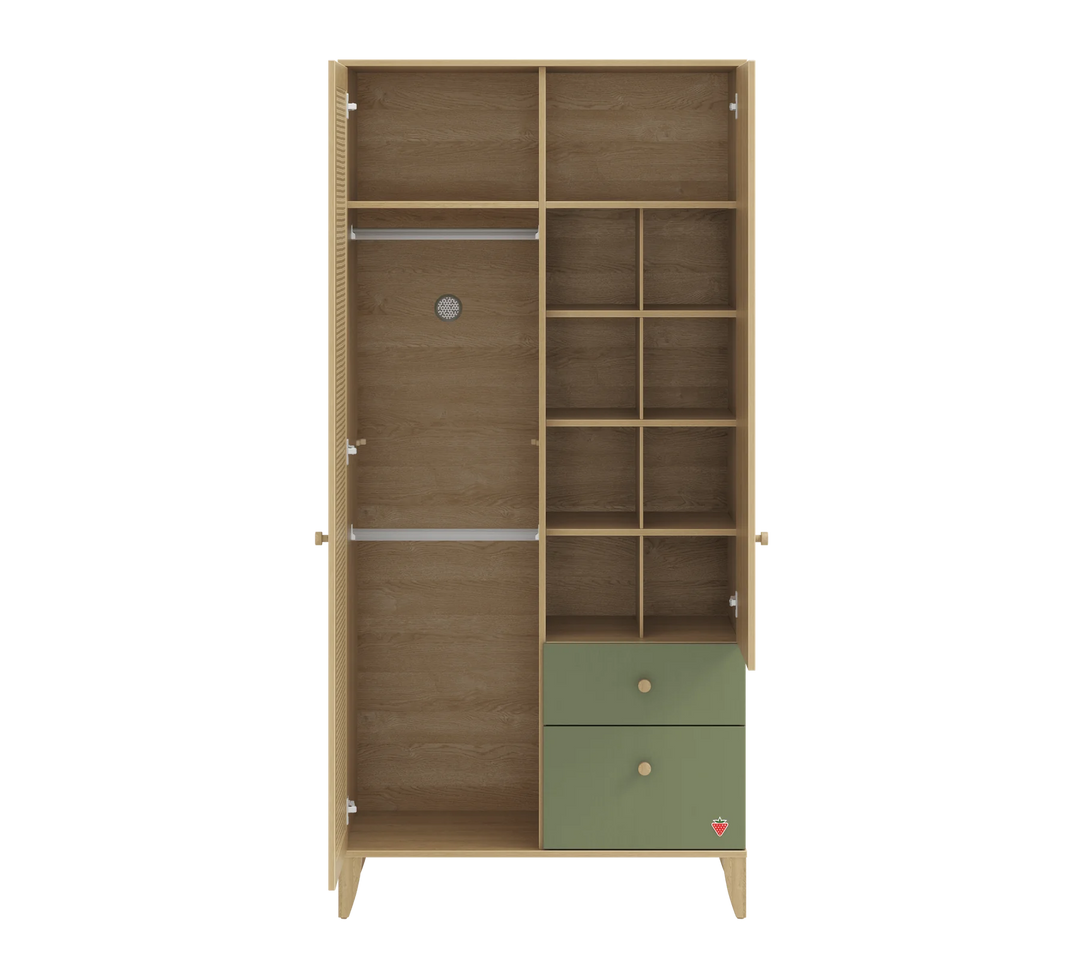Garderobe me 2 dyer Loof