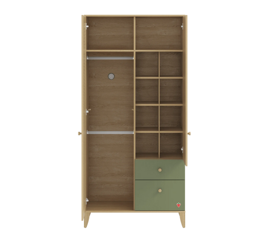 Garderobe me 2 dyer Loof