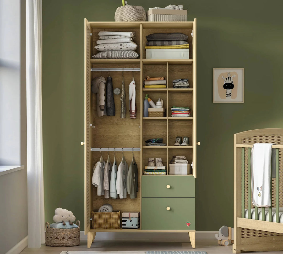 Garderobe me 2 dyer Loof