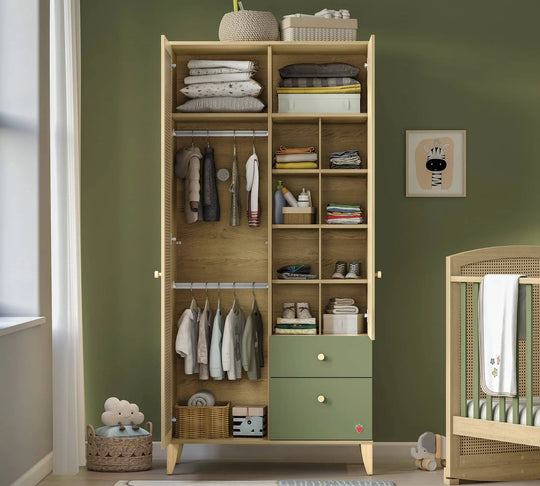 Garderobe me 2 dyer Loof