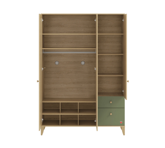Garderobe me 3 dyer Loof