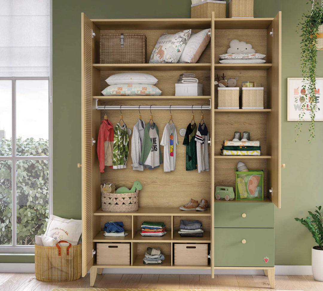 Garderobe me 3 dyer Loof