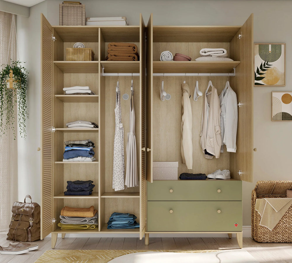 Garderobe me 4 dyer Loof