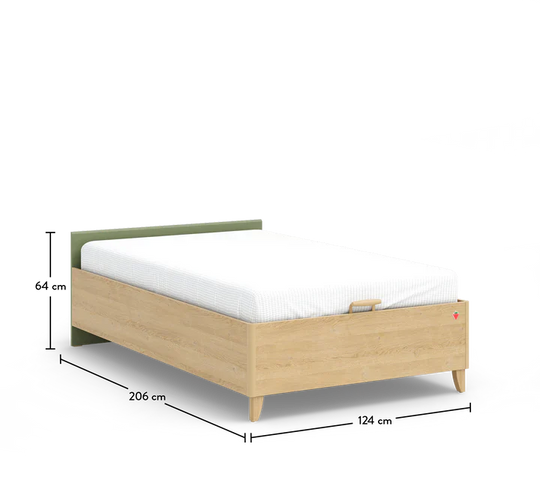 Krevat me baze 120x200 Loof