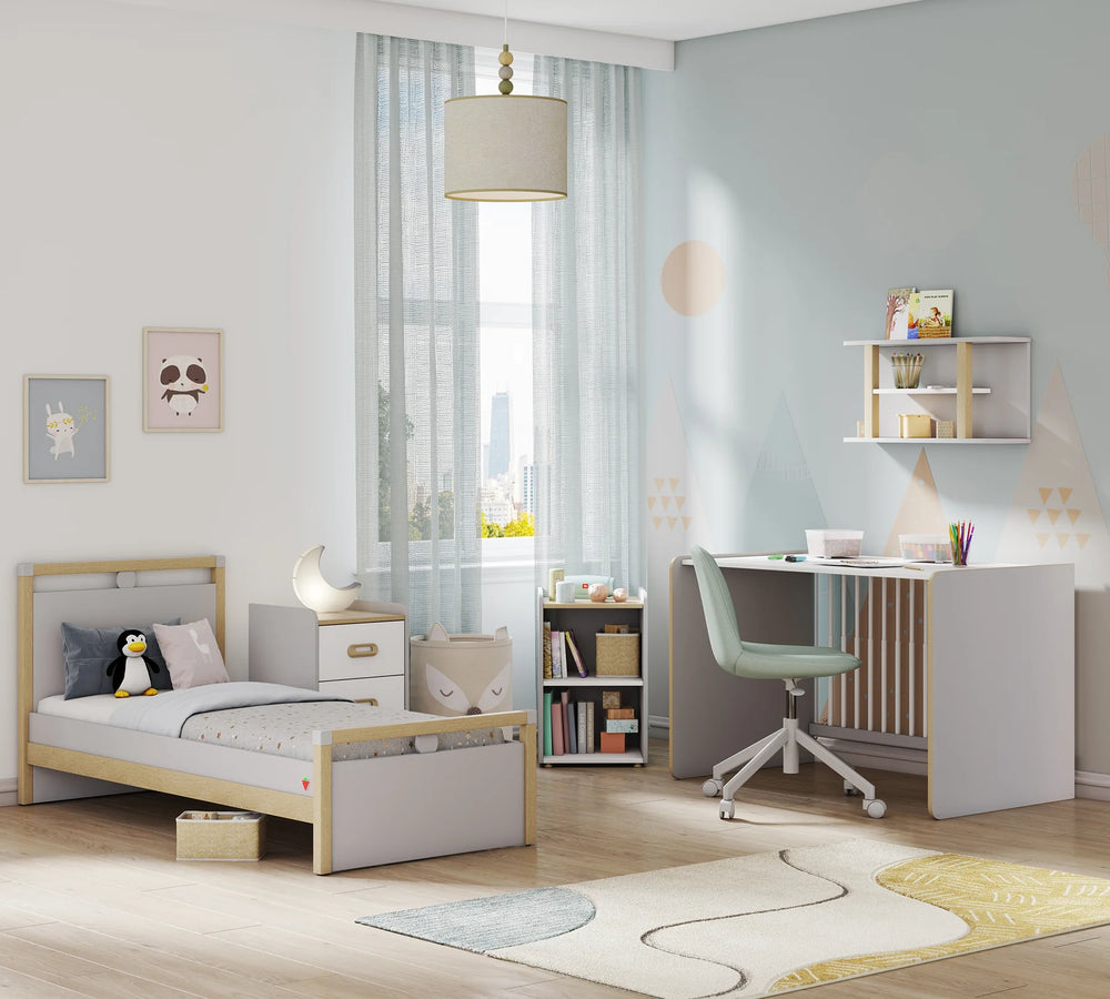 Baby Mino Krevat Bebi me tundje dhe i transformueshem (70x115-70x160 cm)