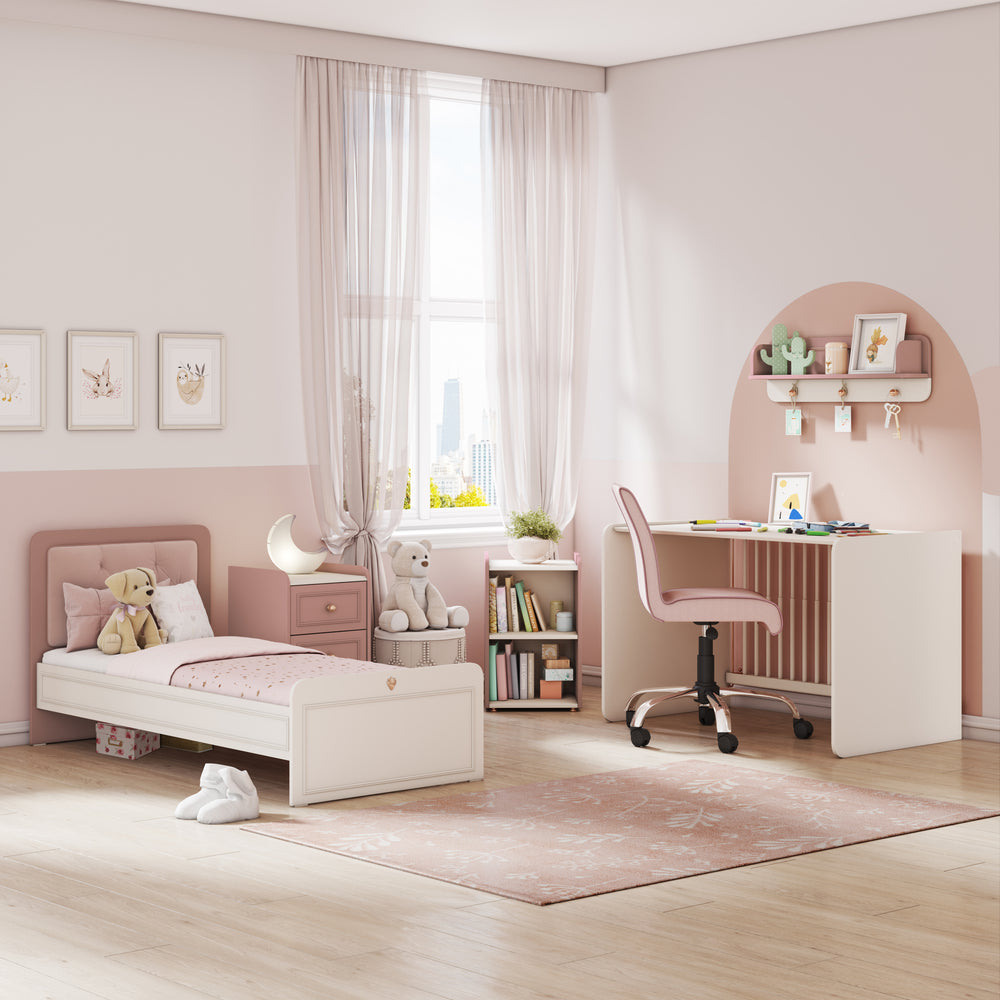 Elegance Baby Krevat Bebi me tundje dhe i transformueshem (70x115-70x160 cm)