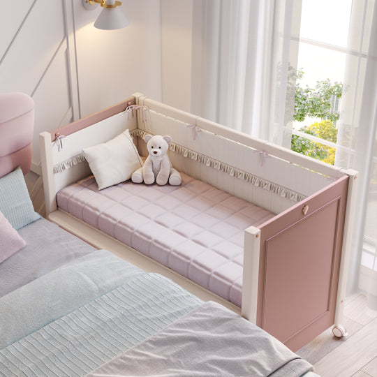 Elegance Baby krevat per femije me rrota (60x120 cm)
