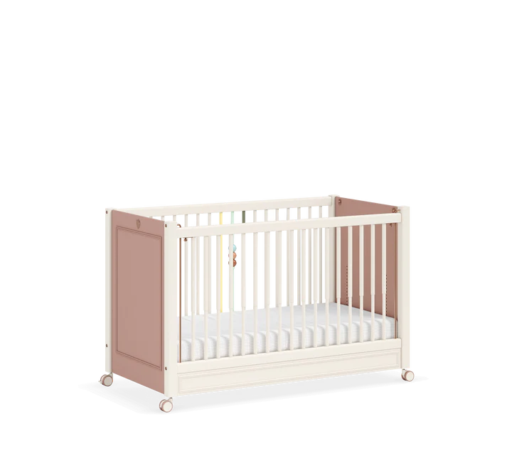 Elegance Baby krevat per femije me rrota (60x120 cm)