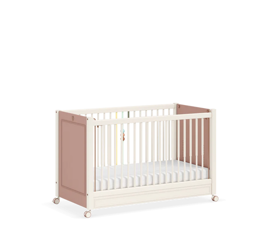 Elegance Baby krevat per femije me rrota (60x120 cm)
