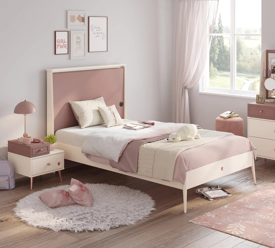 Krevat Elegance me Kokë të Drejtë