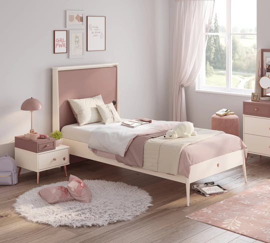 Krevat Elegance me Kokë të Drejtë