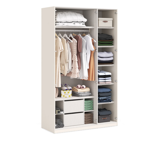 Garderoba Three-Door Cream me tre dyer xhami