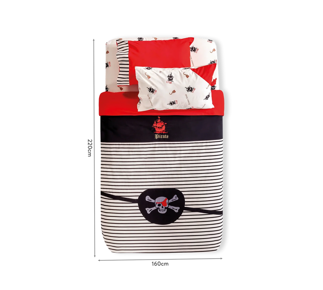 🛏️ Set Çarçafësh Pirate – 160x220 cm