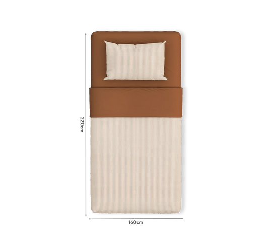 🛏️ Set Çarçafësh Lapel – 160x220 cm