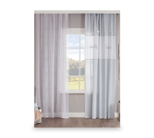 Baby Cotton Perde Tyl (e hollë) (150x260 cm)
