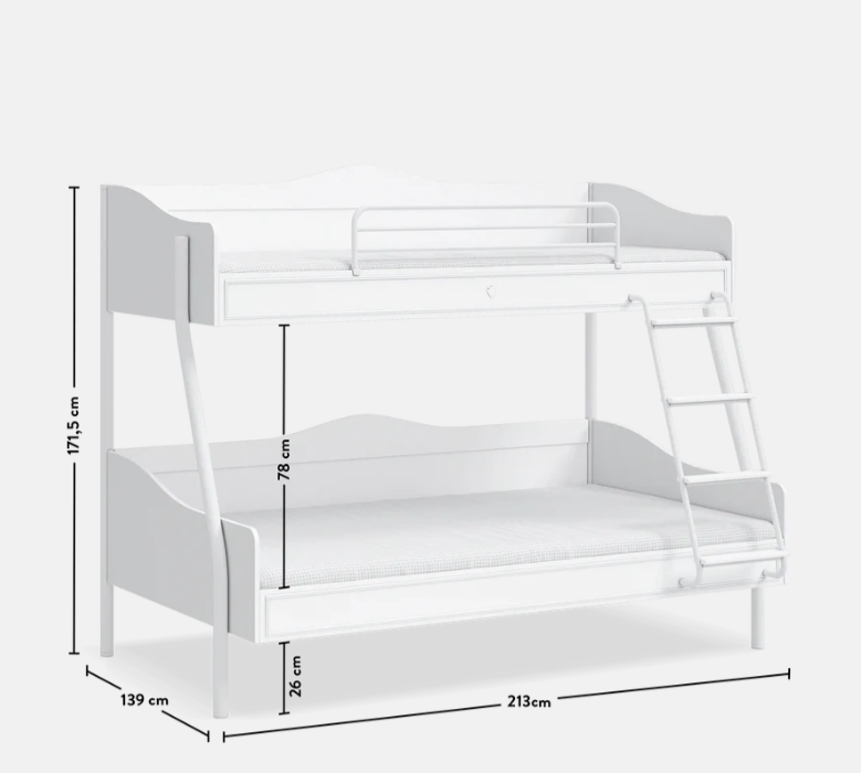 Krevat Marinar Romantic i gjere (90x200-120x200)