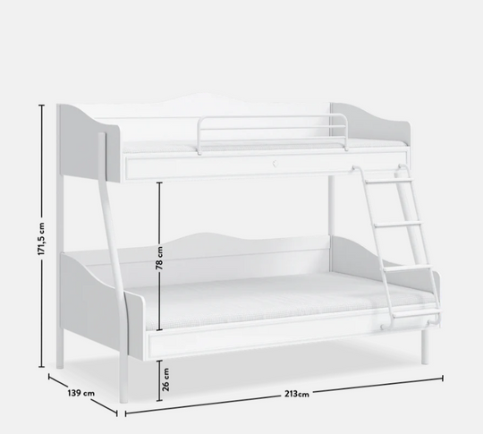 Krevat Marinar Romantic i gjere (90x200-120x200)