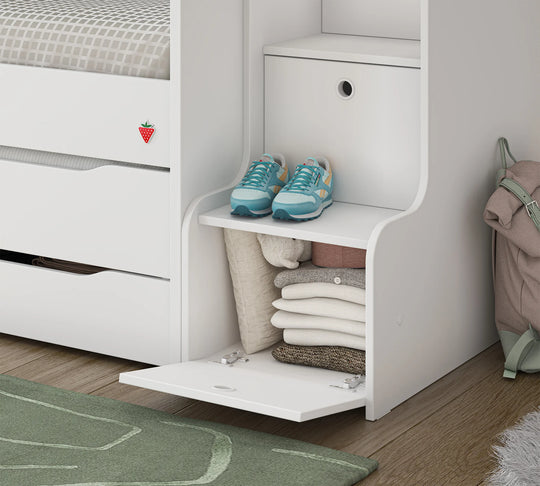 Varia e bardhe krevat marinar studio kombinim 2