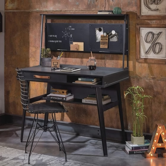 Dark Metal Line Tavolinë pune pjesa Sipërme