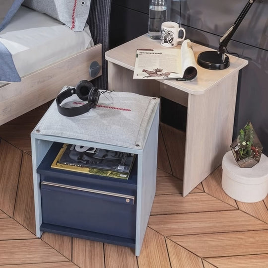 Trio Komodinë anësore Shtratit + tavolinë