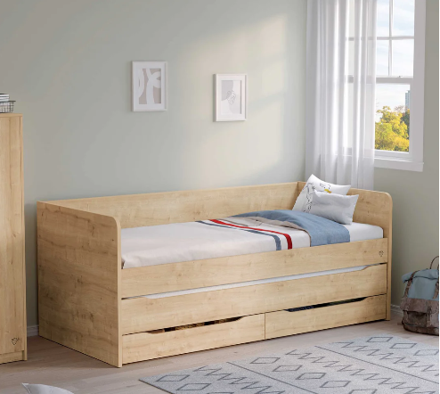 Krevat i poshtem Mocha Studio (90x200 cm)