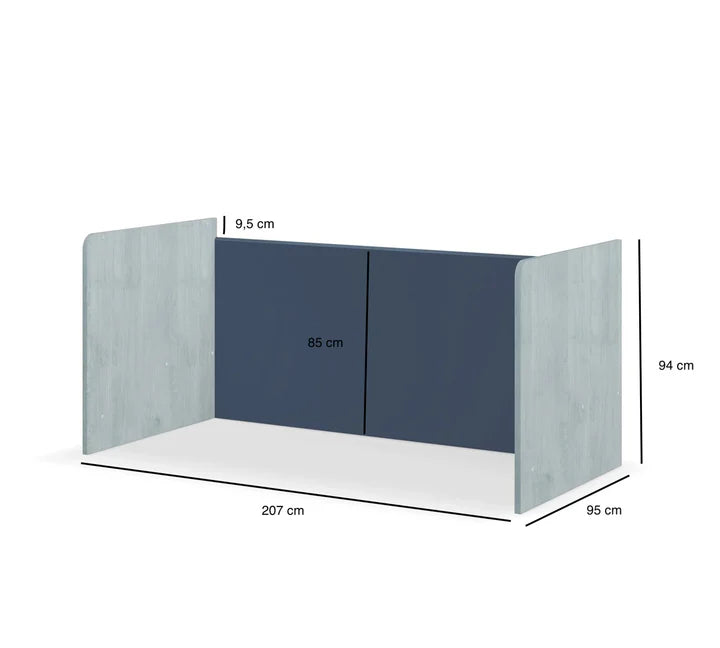 Trio krevat marinar studio  kombinim 2