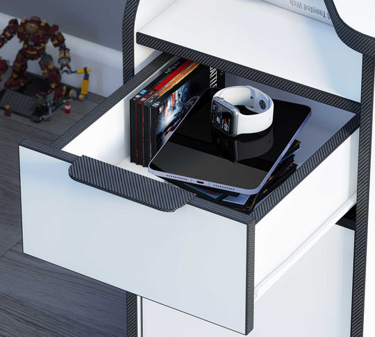 Gaming Tavolinë pune E bardha