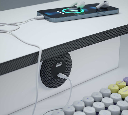 Gaming Tavolinë pune E bardha