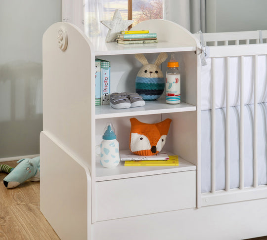 Baby Cotton Sl-krevat bebi i transformueshem  (75x160 Cm)