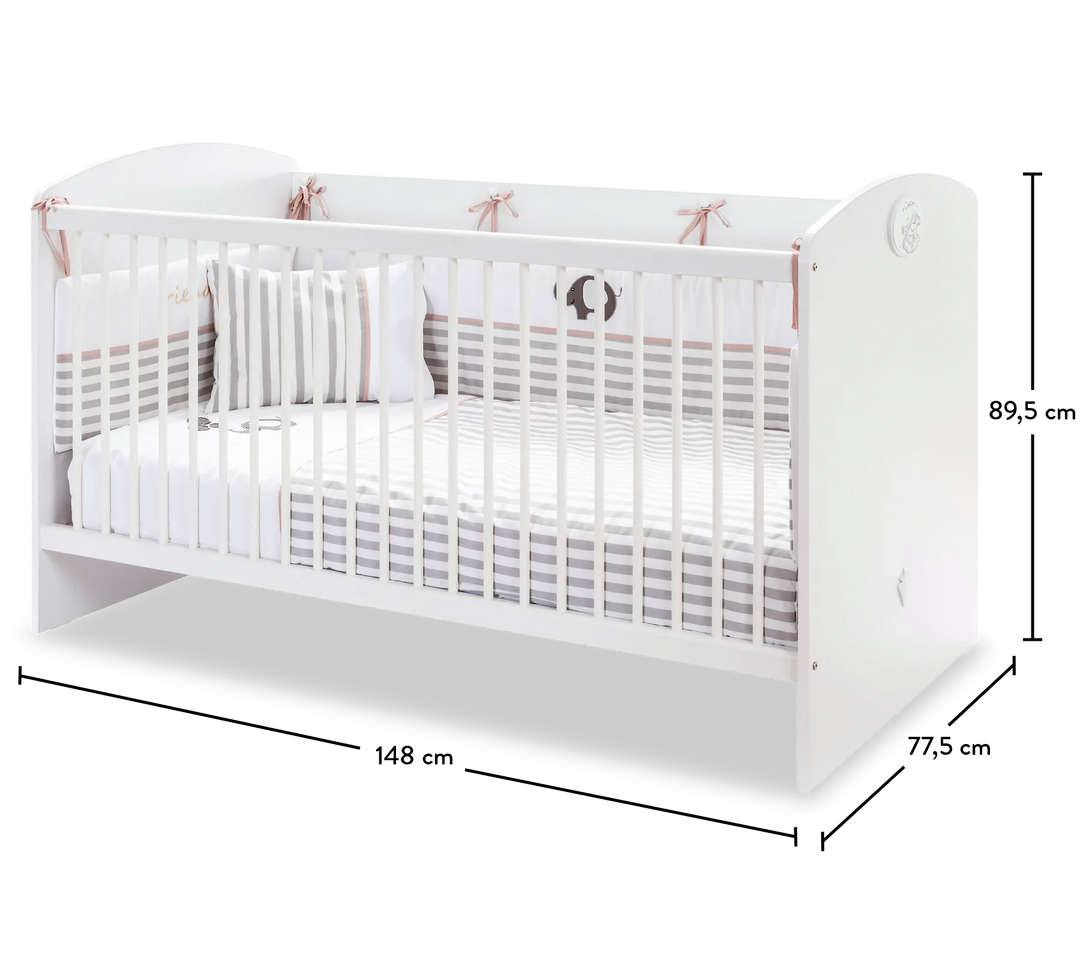 Baby Cotton Shtrat për Bebe (70x140 cm)