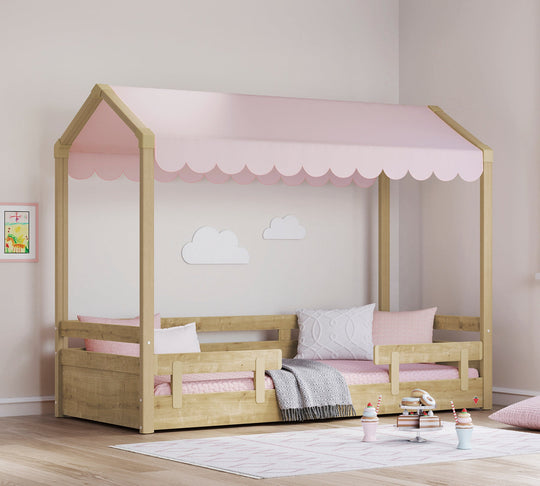 Mocha Krevat me Cati te drejte 90x200