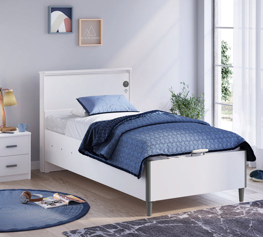 White Düz Başlık (120 cm)