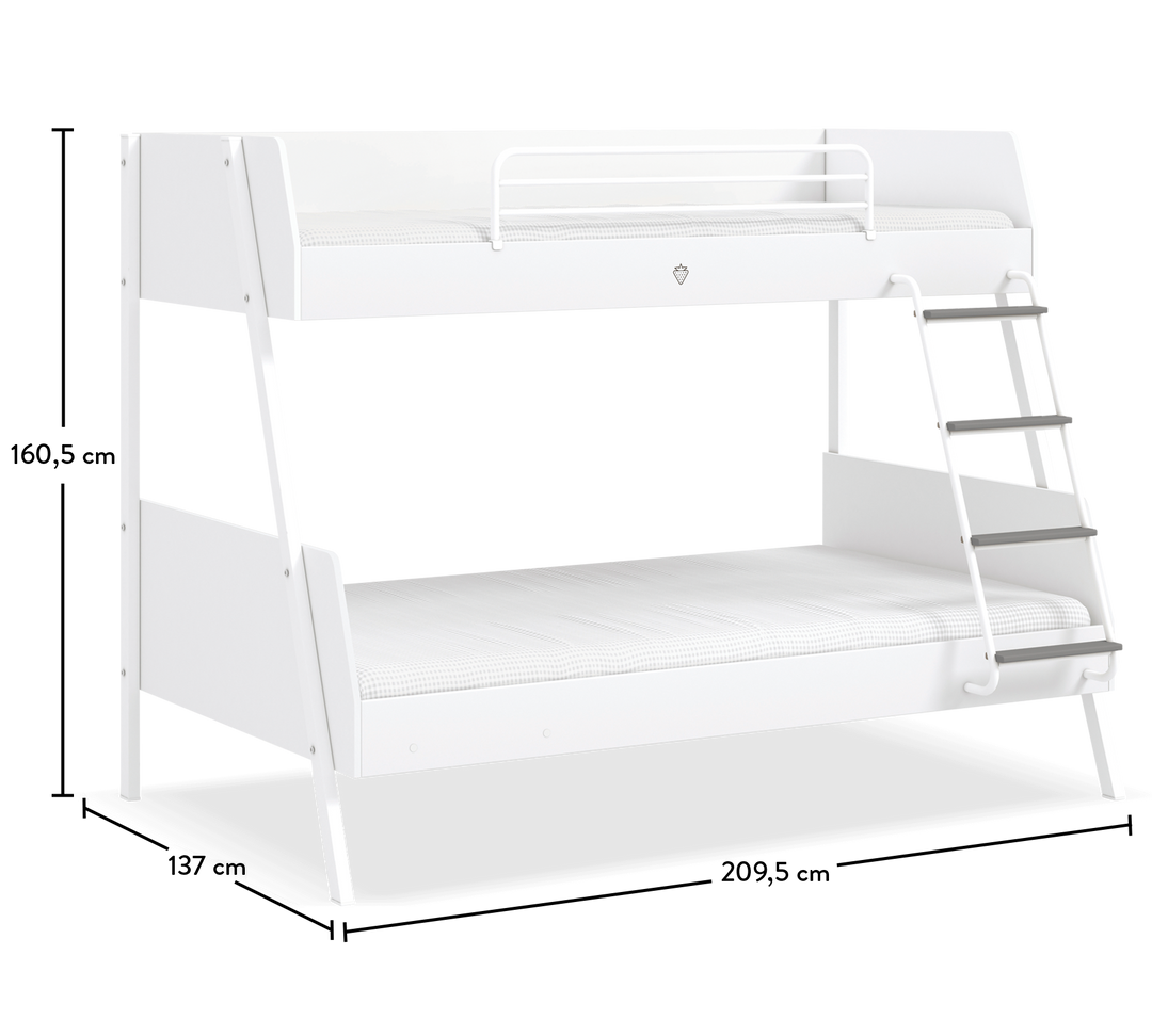 Krevat Marinar White i gjere (90x200- 120x200 cm)