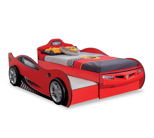 Krevat makine Racecup (I Kuq)  (Për dy Persona)